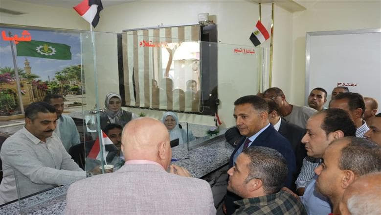 Qalyubia Governor Opens Kafr Tasa Tech Center