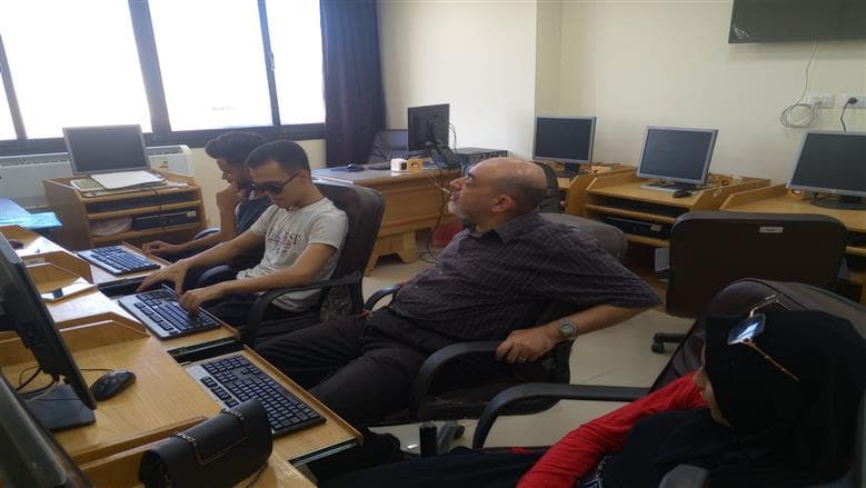 Alexandria University Braille Printing Over 5,000 Pages