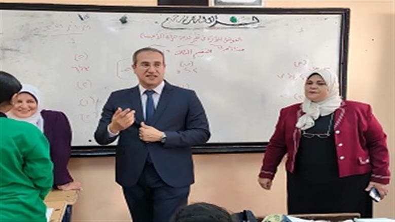 Giza Education Deputy inspects schools and joins October Victory celebration