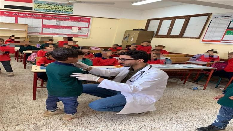 Al-Jeeza Health conducts school nutrition screenings