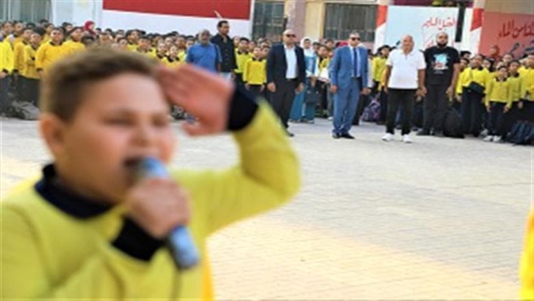Giza school inspections and parent talks