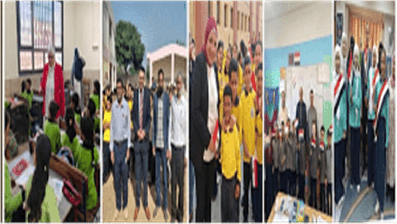 Giza Schools Observe October Activities