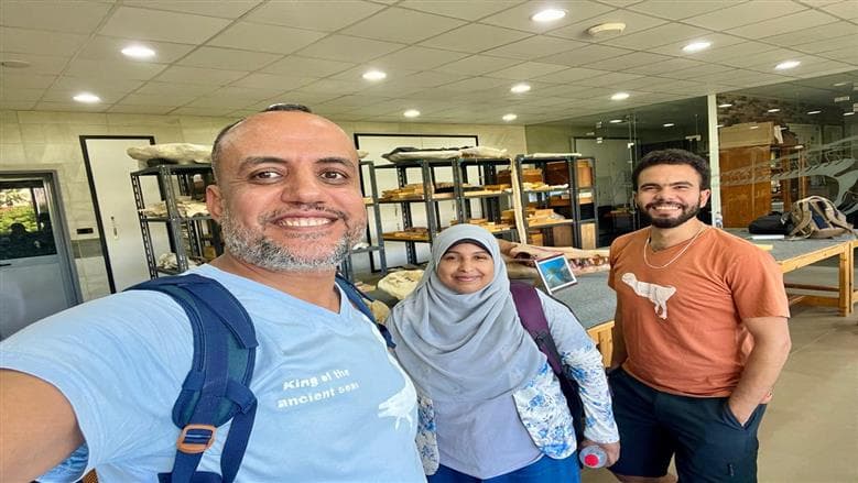حفرية التمساح في جبل المقطم