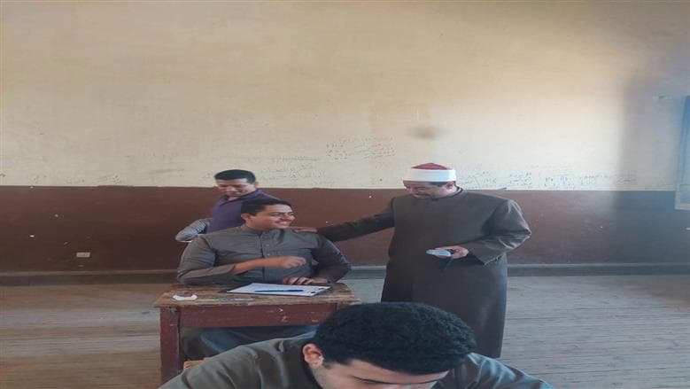 امتحانات الطلاب المصريين العائدين من الخارج بالازهر