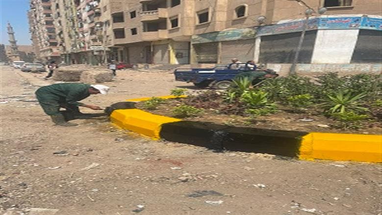 محافظ الجيزة يتابع تطوير شارع أبو زارع في العمرانية وإلغاء نقطة فرز المخلفات