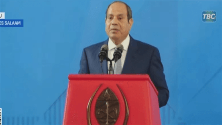 President Sisi praises Egyptian-Tanzanian ties