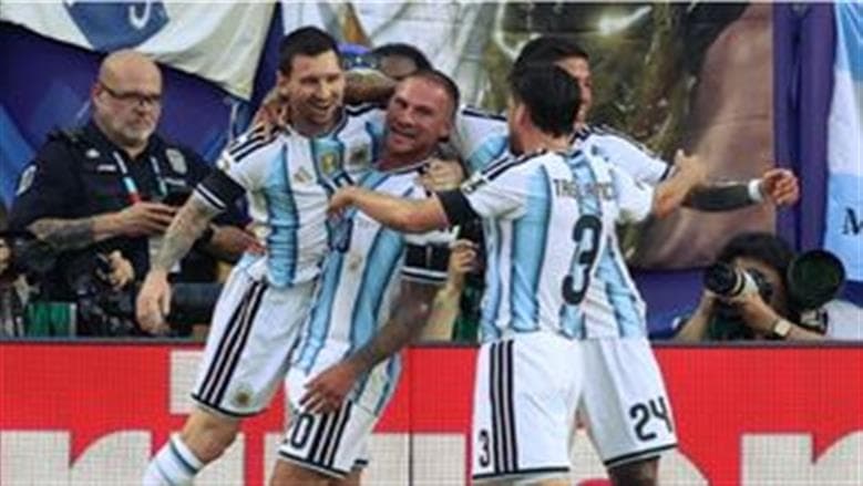Argentina and Spain World Cup lineups