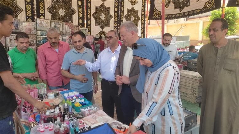 Shabab Al-Gharbia Holds Egyptian Home Goods Fair
