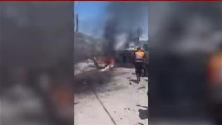 Seventeen Palestinians hurt in Israeli airstrike on vehicle