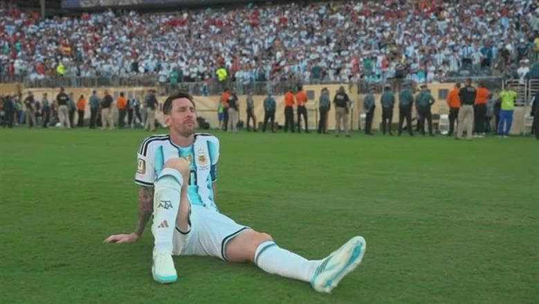 Messi's tears in 2026 final