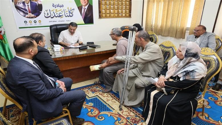 محافظ المنوفية يناقش شكاوى 200 مواطن