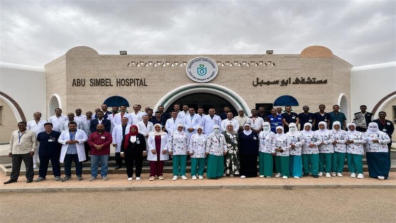 مستشفى أبو سمبل يعالج 70 ألف مريض منذ بدء التأمين
