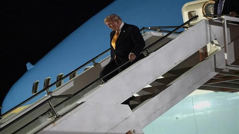 Trump's exit from NATO summit observed
