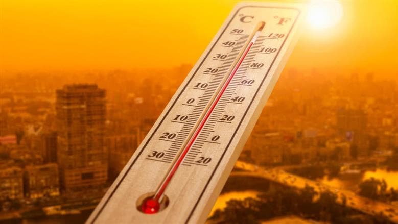 Upcoming Weather: Temps Up to 44°C