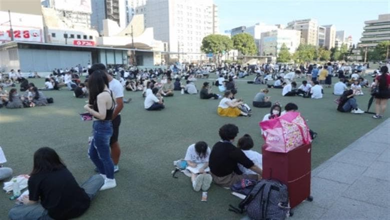 Japan earthquake causes injuries and aftershocks