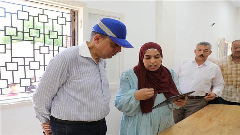 محافظ المنيا يزور مجمع الخدمات الزراعية بعطف حيدر