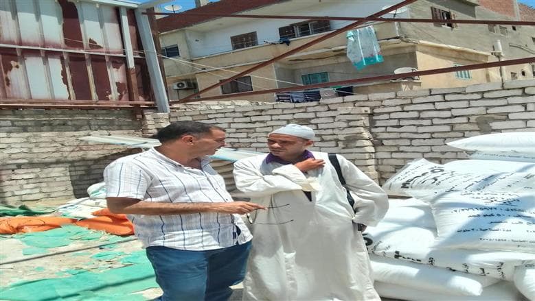مفتش تموين يضبط أسمدة مدعمة في البحيرة