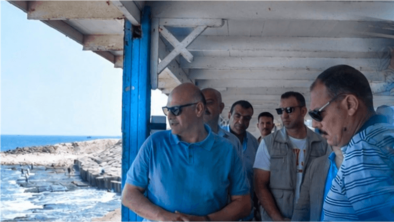 إزالة منشآت تعيق رؤية البحر في الإسكندرية