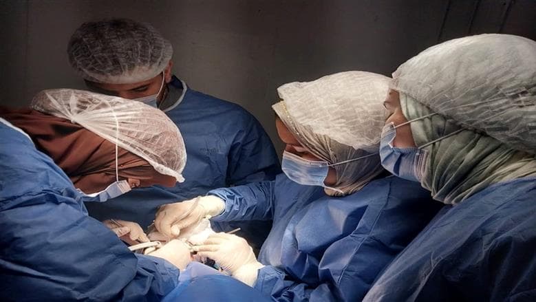 Minoufiya girl undergoes precise dental surgery