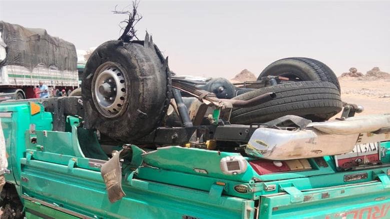 إصابة 3 أشخاص في حادثي تصادم على طريق مطروح الإسكندرية