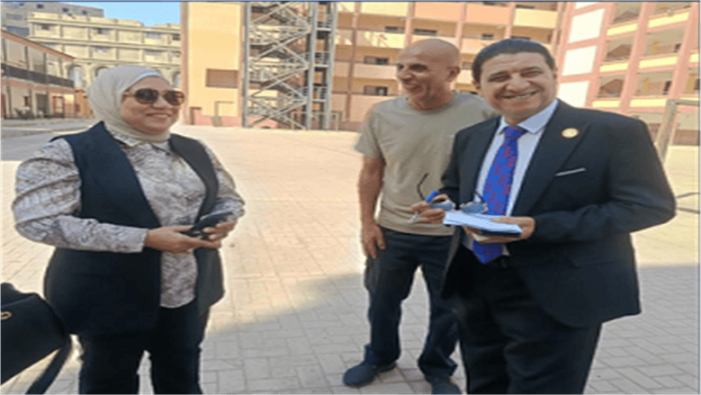 وكيل تعليم الجيزة يتابع مدارس العجوزة