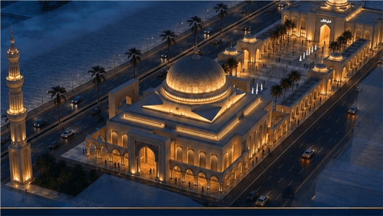 Islamic Cultural Complex and parking at Sidi Gaber