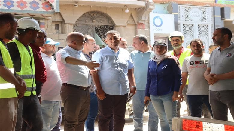 محافظ القليوبية يواصل تطوير أنفاق الخصوص