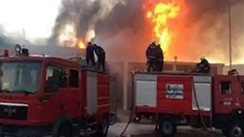 حريق مصنع بلاستيك في الشرقية تحت السيطرة
