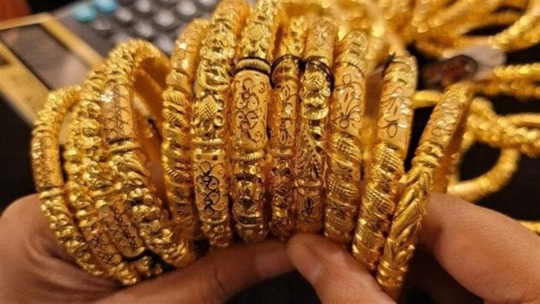 21K gold prices fall on Monday