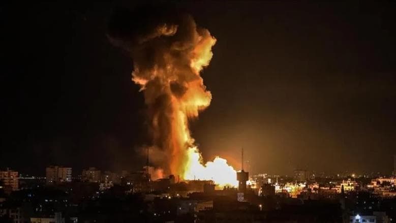 Israeli Airstrike on Wadi al-Hujir
