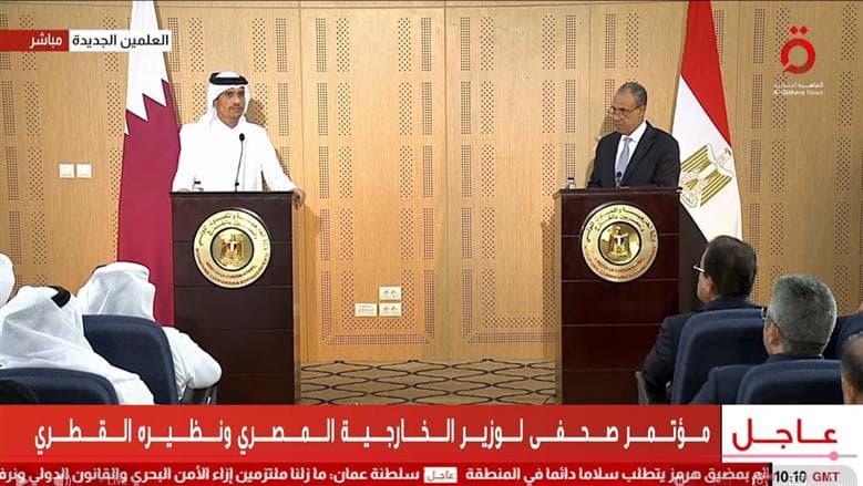 رئيس الوزراء القطري يعتمد على واشنطن لضغط إسرائيل باتفاق غزة