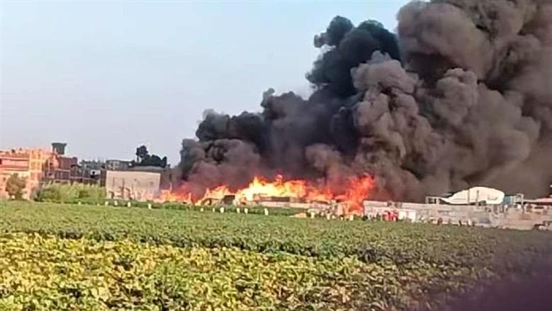 Minya Al Qamh fire injures 31 more