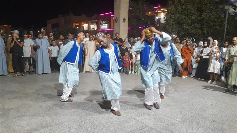 Art Street in Aswan features Nubian music and a children's workshop