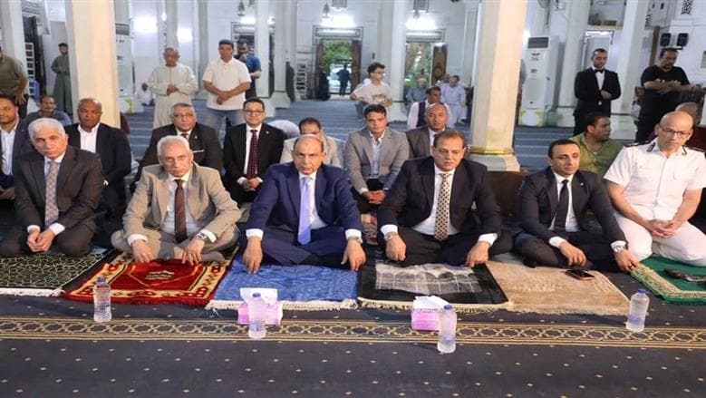 Minya Governor at Mawlid event