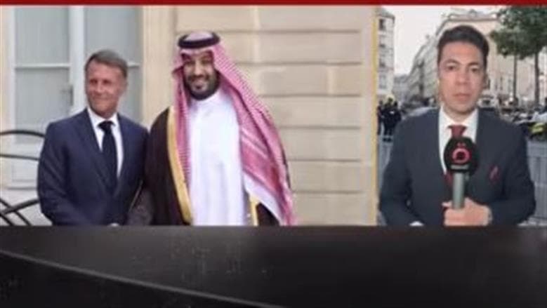 French President and Saudi Crown Prince Urge Palestinian Resolution
