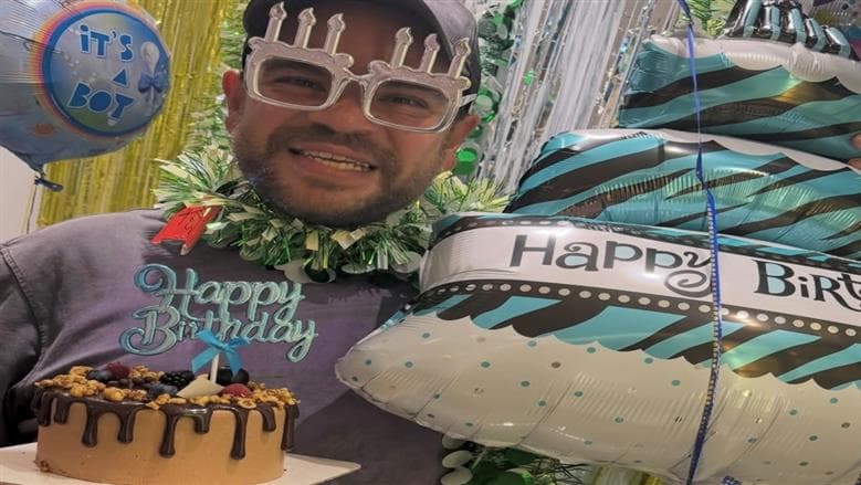 محمد عبدالرحمن يحتفل بعيد ميلاده