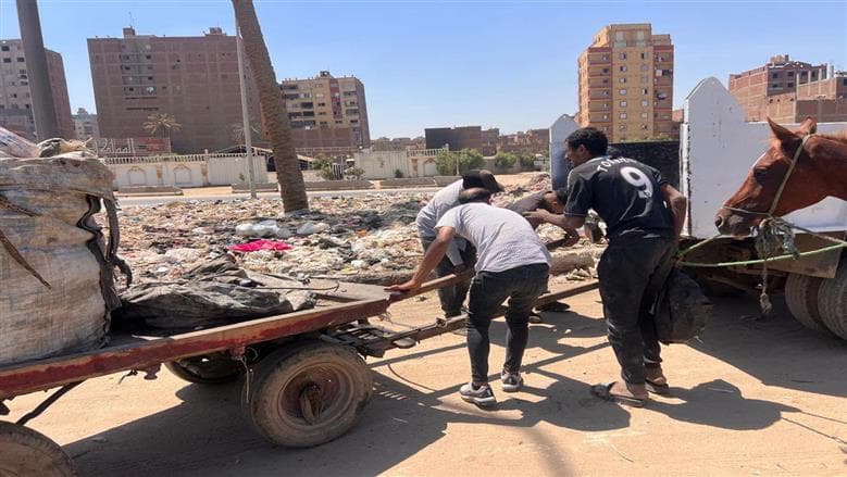 إزالة الإشغالات بالمناطق الثلاث