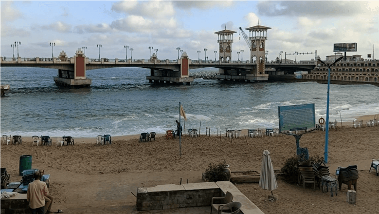 Alexandria Beaches Close Due to High Waves