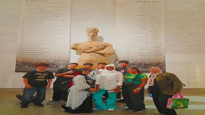 قصور الثقافة تنظم رحلة للأطفال للمتحف القومي للحضارة