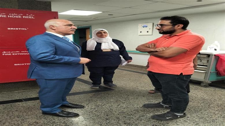 وكيل صحة جيزة يزور مركز العمرانية بعد الظهر
