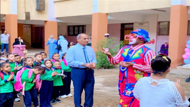 Al-Hawamidya Schools Greet Students on First Day