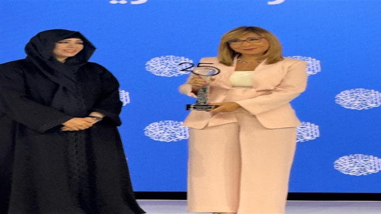 Lamis Al-Hadidi wins Arab Media Award