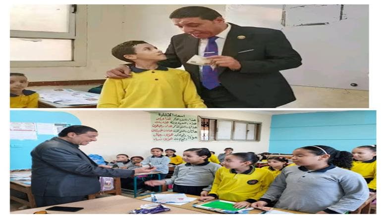 Giza schools offer rewards for top students and Qur'an memorizers