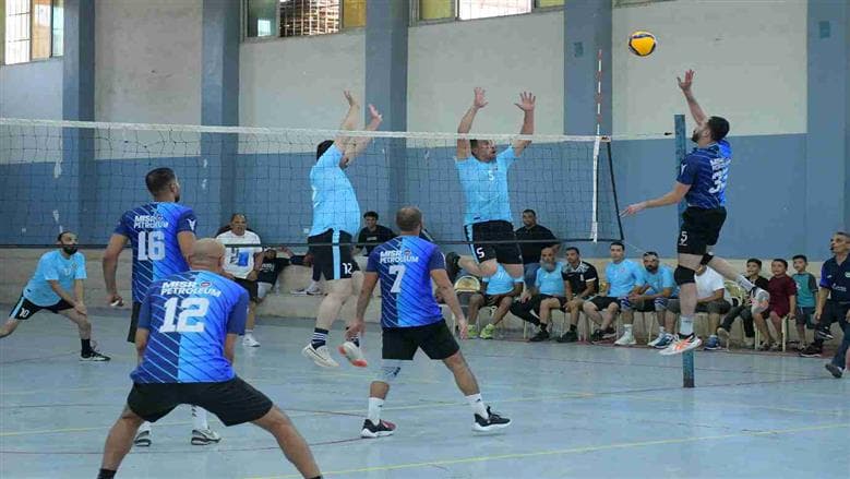 فريق مطاحن الدلتا يحقق كأس الكرة الطائرة للصالات فوق 35