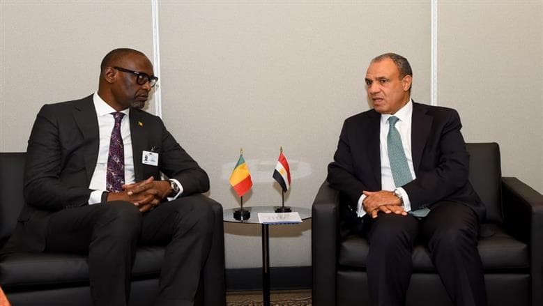 Foreign Minister Sits Down with Malian Counterpart