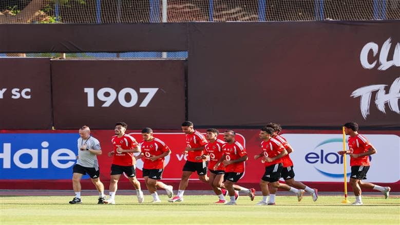 Al-Ahli trains during international break