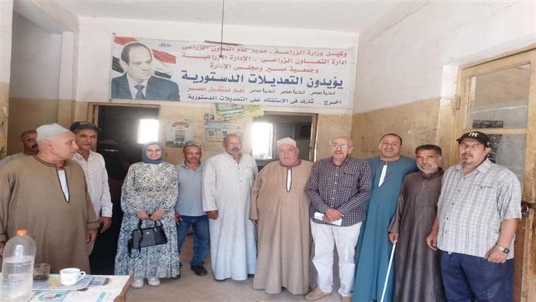 Kafr El Sheikh convoy on climate and crops