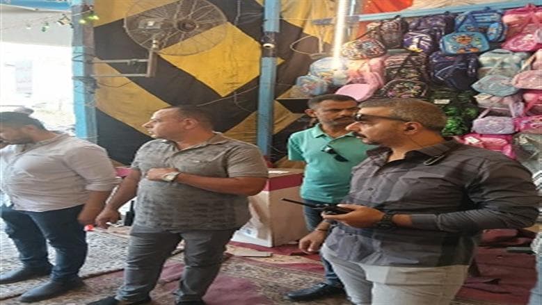 رئيس حي إمبابة يطلق معرض أهلًا مدارس للمدارس