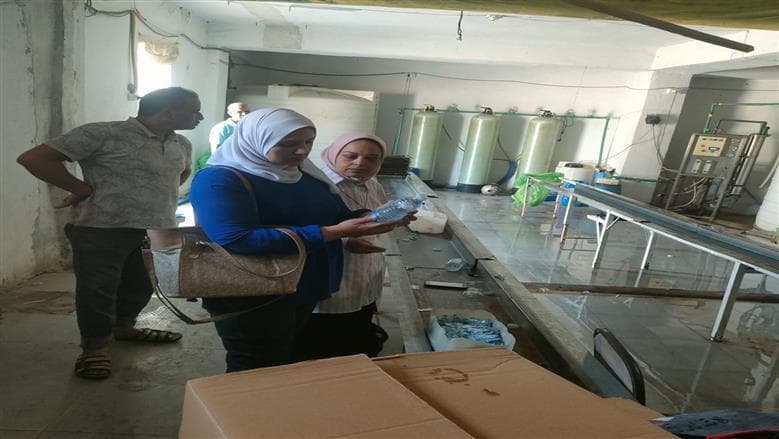 Al-Gharbia authorities shut down unsafe water facility in Kafr Zayat