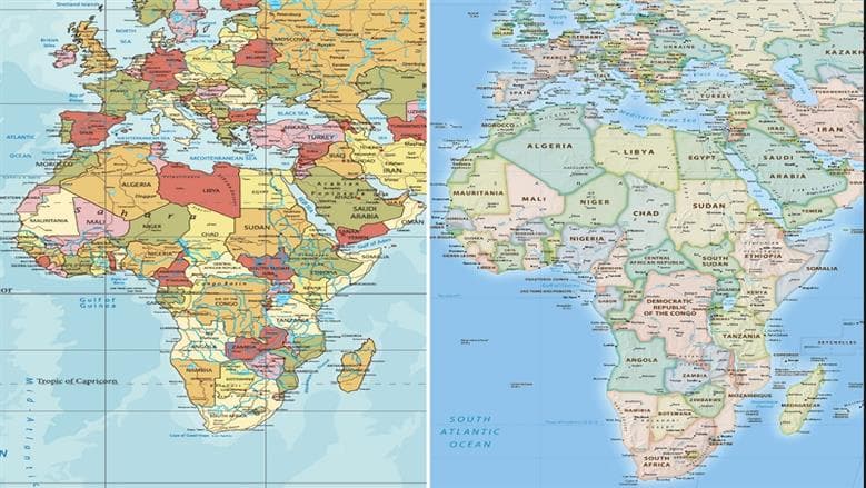 UN map change: 164 countries drop Mercator